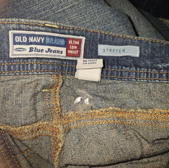 Old Navy Dark Blue Flare Jeans - Picture 4 of 4